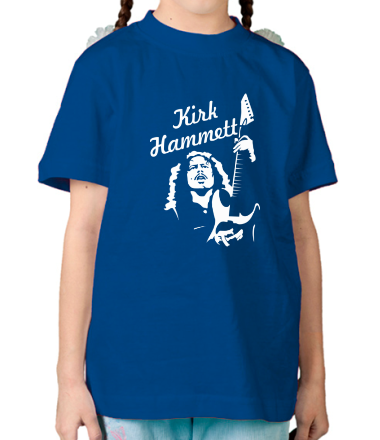 Детская футболка Кирк Хаммет, Metallika