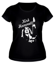 Женская футболка Кирк Хаммет, Metallika фото