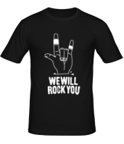 Мужская футболка We will rock you фото