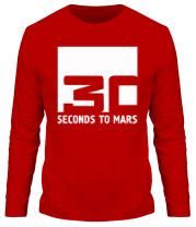 Мужская футболка длинный рукав 30 seconds to mars фото