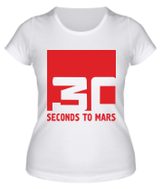 Женская футболка 30 seconds to mars фото