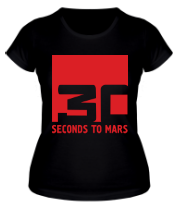 Женская футболка 30 seconds to mars фото
