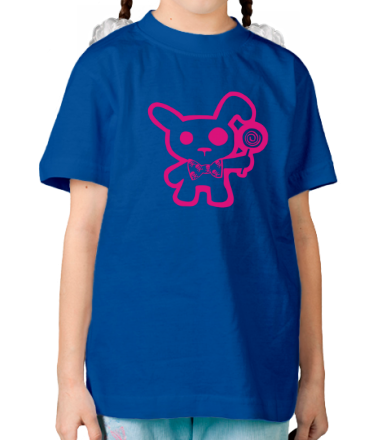 Детская футболка Эмо-заяц