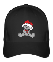 Бейсболка Мишка в новогодней шапочке фото