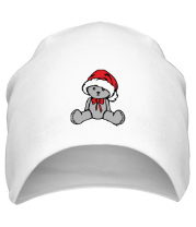 Шапка Мишка в новогодней шапочке фото