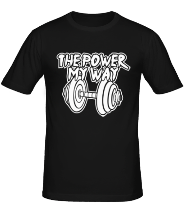 Мужская футболка The power my may