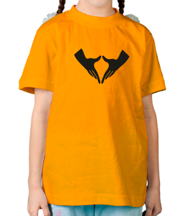 Детская футболка Yoga yoni mudra