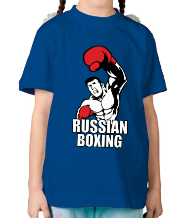 Детская футболка Russian boxing