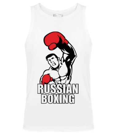 Мужская майка Russian boxing