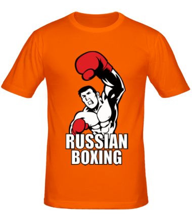 Мужская футболка Russian boxing