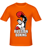 Мужская футболка Russian boxing фото