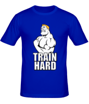 Мужская футболка Train hard(Тренируйся усердно) фото