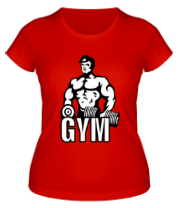 Женская футболка Gym фото