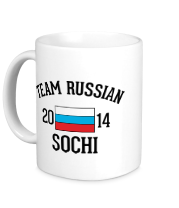 Кружка Team russian 2014 sochi фото
