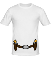 Мужская футболка Пояс с револьверами фото