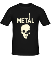 Мужская футболка Metal glow 