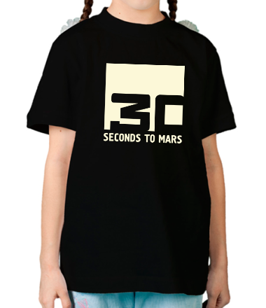 Детская футболка 30 seconds to mars glow