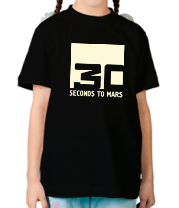 Детская футболка 30 seconds to mars glow фото
