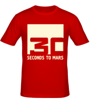 Мужская футболка 30 seconds to mars glow фото