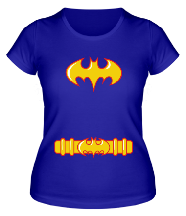 Женская футболка Костюм бэтмена
