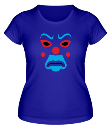 Женская футболка Маска клоуна