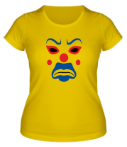 Женская футболка Маска клоуна фото
