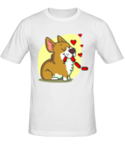 Мужская футболка Влюбленные собачки (парная мужская) фото