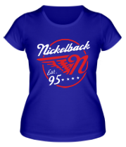 Женская футболка  Nickelback East 95 фото