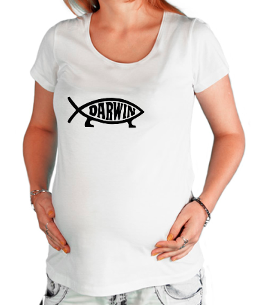 Футболка для беременных Darvin - рыбка