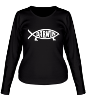 Женская футболка длинный рукав Darvin - рыбка фото