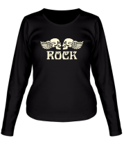 Женская футболка длинный рукав Rock (Рок) фото