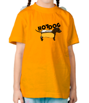 Детская футболка Хот дог (Hot dog) фото