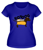 Женская футболка Хот дог (Hot dog) фото