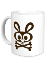 Кружка Кролик - пиратский флаг фото