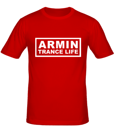 Мужская футболка Armin trance life