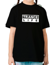 Детская футболка Trance life фото