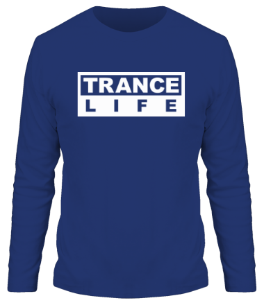 Мужская футболка длинный рукав Trance life