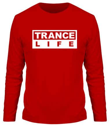 Мужская футболка длинный рукав Trance life