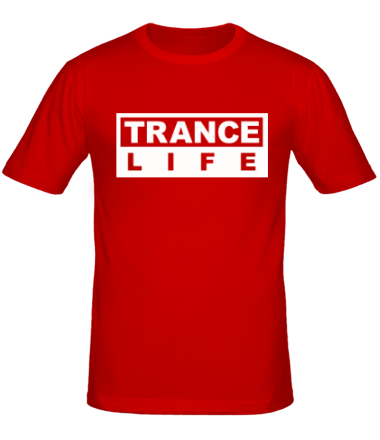 Мужская футболка Trance life