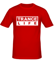 Мужская футболка Trance life фото