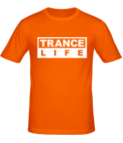 Мужская футболка Trance life фото