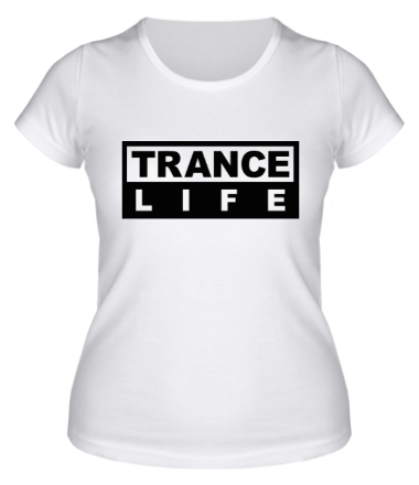 Женская футболка Trance life