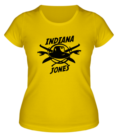Женская футболка Индиана Джоунс