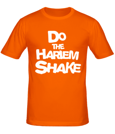 Мужская футболка do the harlem shake