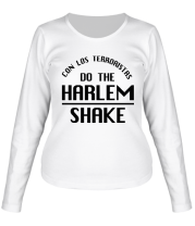 Женская футболка длинный рукав Harlem shake фото