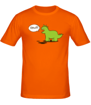 Мужская футболка Динозавр фото