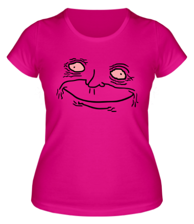 Женская футболка Conic face