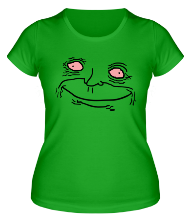 Женская футболка Conic face