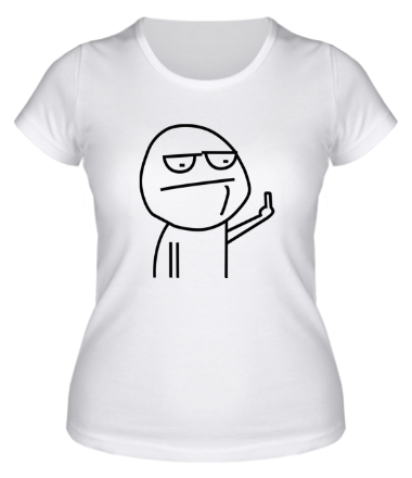 Женская футболка Иди нафиг