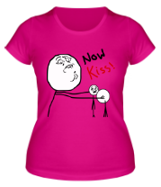 Женская футболка Теперь поцелуйтесь фото